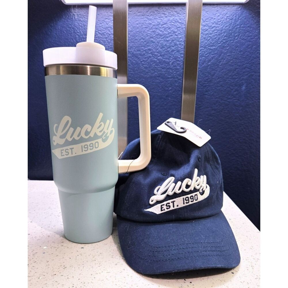 Brand New - Lucky Brand Cap & Cup Bundle